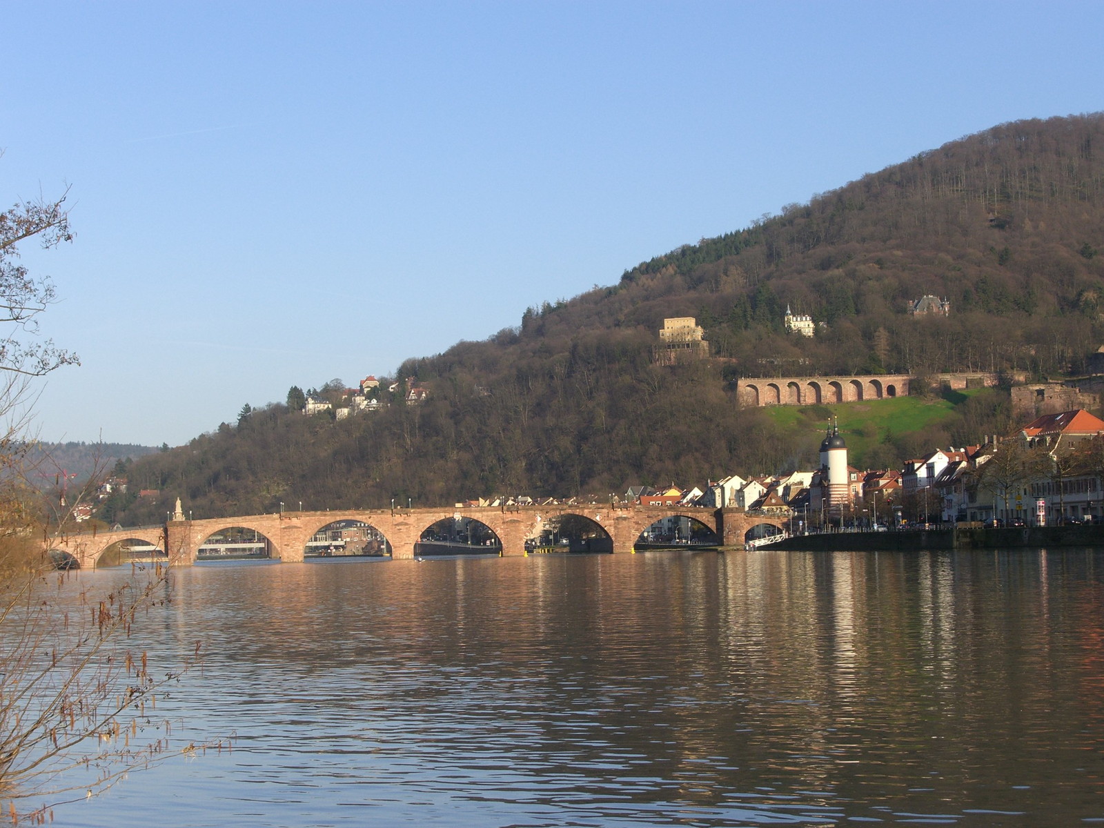 Heidelberg Karl-Theodor-Bruecke Neckar